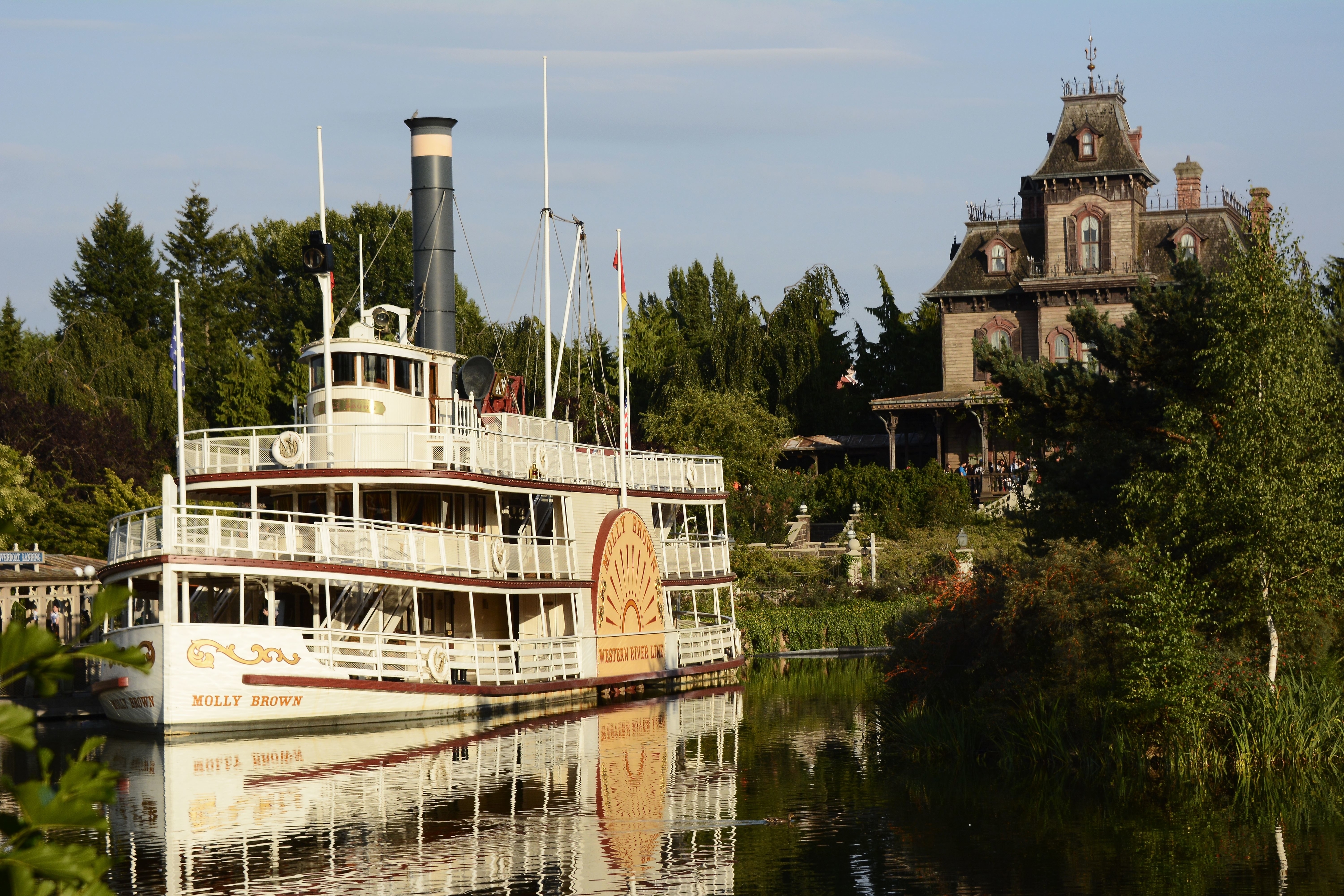 A Disney ferry boat