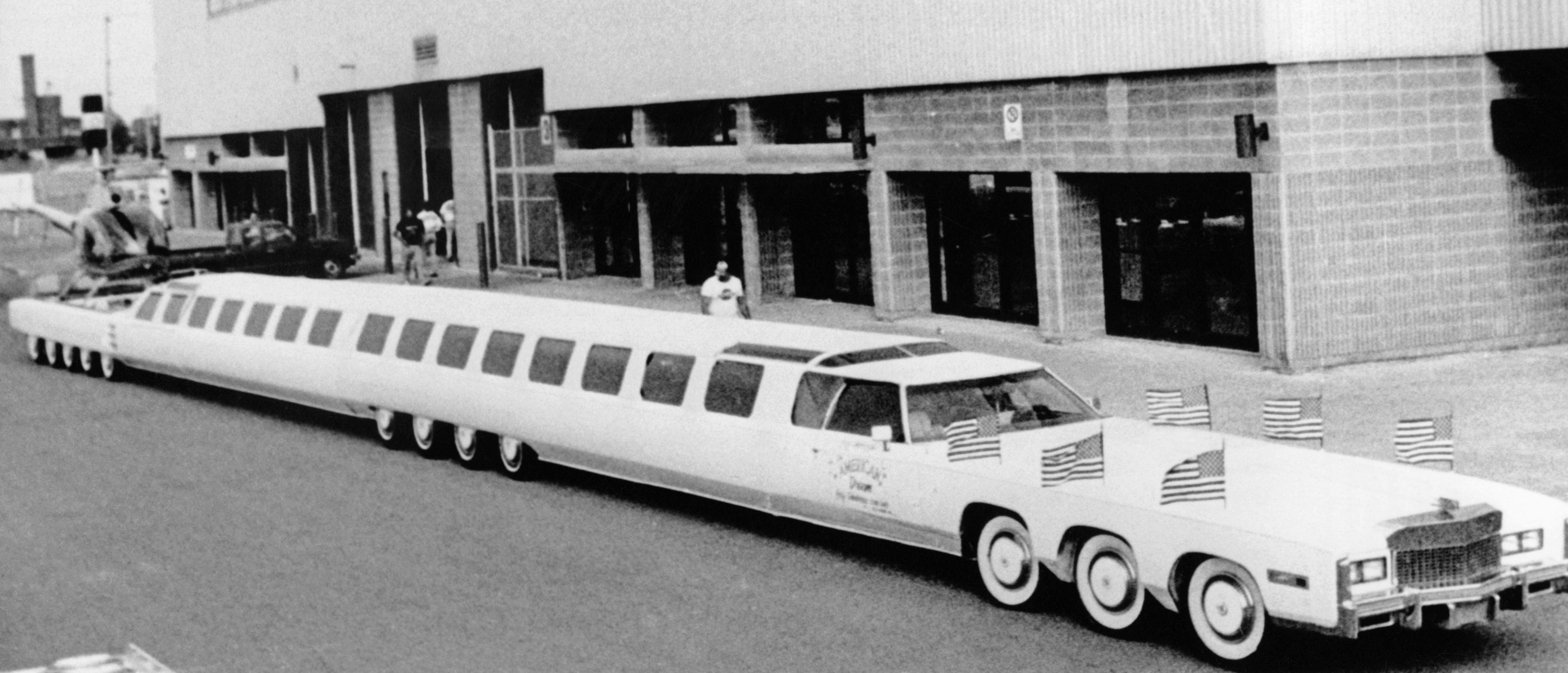 An American Dream limo