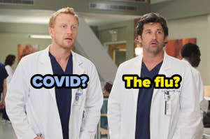 kevin mckidd and patrick dempsey on grey's anatomy